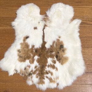 0814 rabbit pelt crafts decor